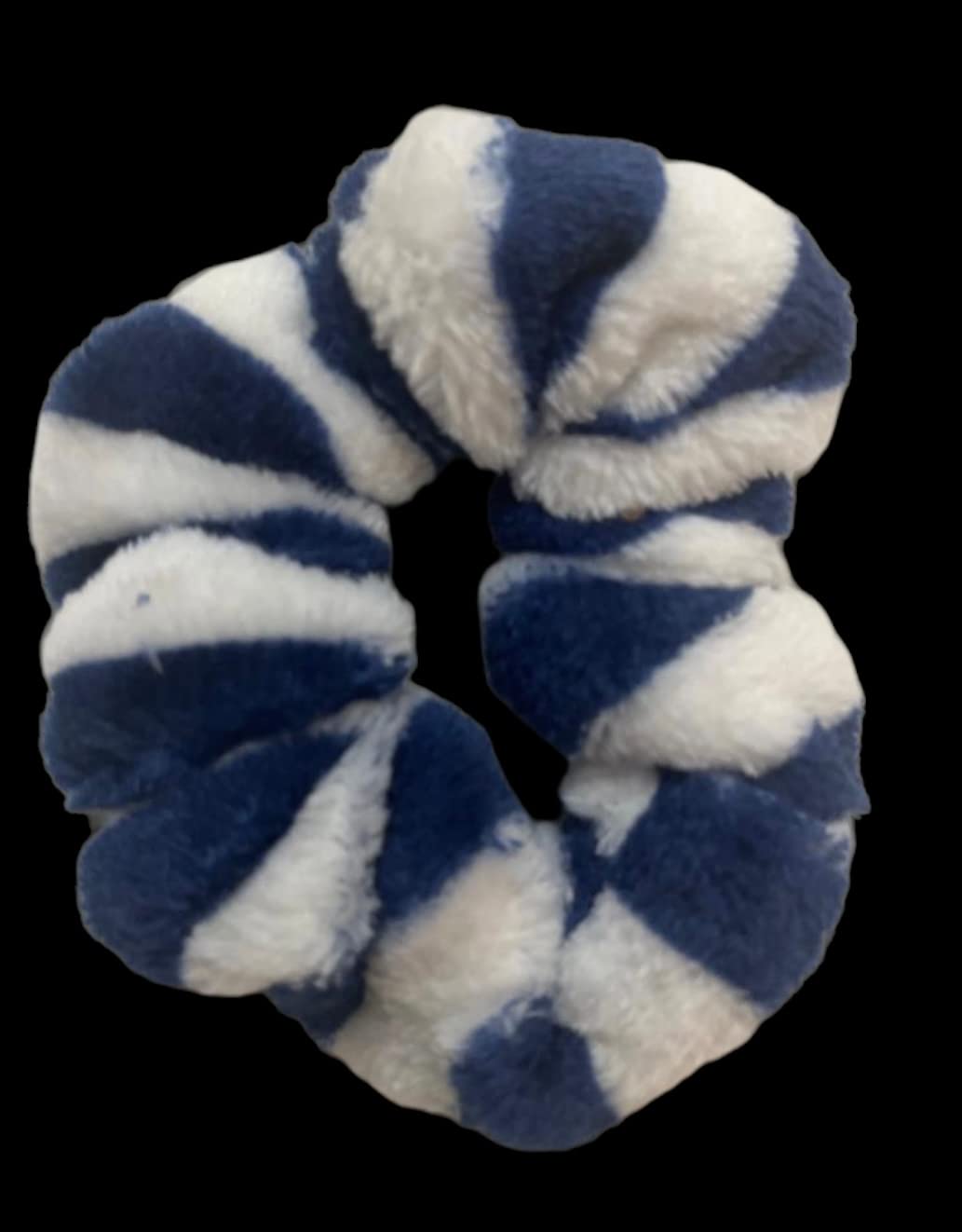 JGJ Faux Fur Scrunchies - Soft Hair Bands & Wristbands for Women, Girls - Ponytail Holders & Hair Ties for Everyday, Workout, and Fashion Accessories
