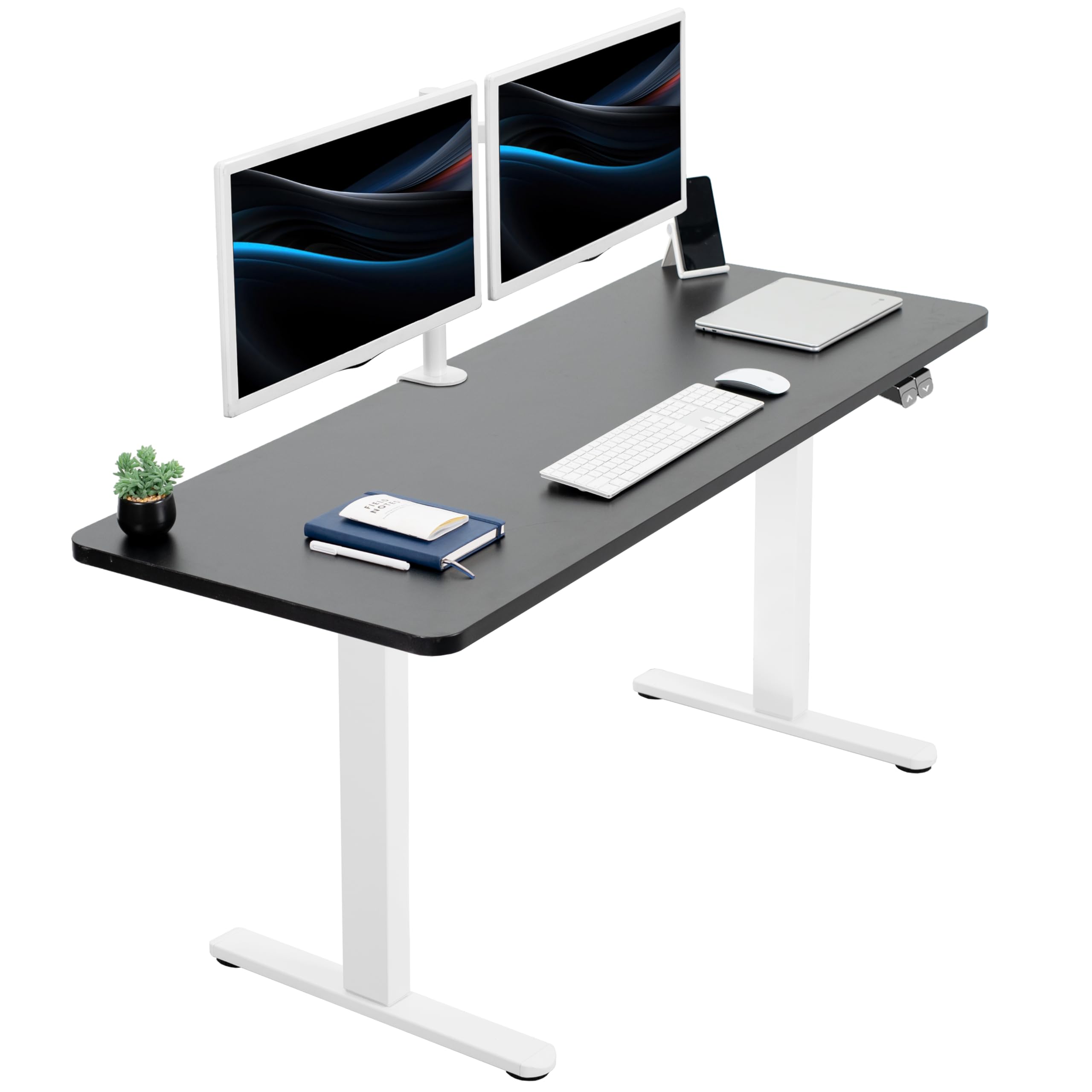 VIVO 60-inch Electric Height Adjustable Standing Desk - 60