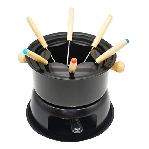 Premium Chocolate Fondue Maker Set - 3-in-1 Stainless Steel Melting Pot for Ice Cream, Cheese & Chocolate - Perfect for Parties, Romantic Dinners & Family Gatherings