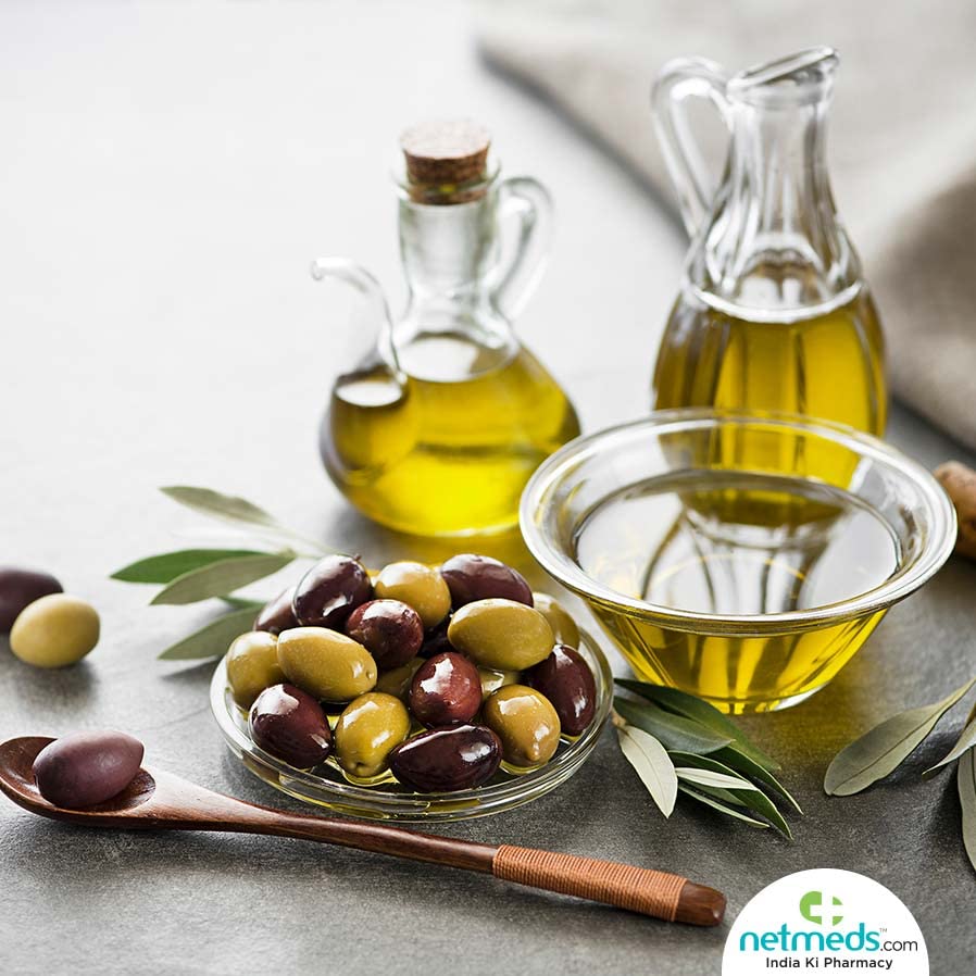 Extra Virgin Olive Oil for Skin Rejuvenation & Baby Massage - Cold Pressed, Organic, 100% Pure - Pack of 2 | Perfect for Skincare, Hair Care & Relaxing Massage Therapy