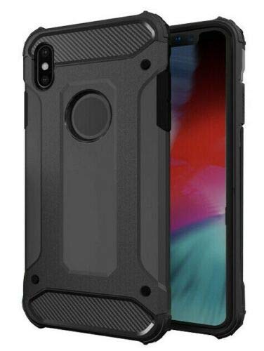 SuperGuardZ Heavy Duty Slim Shockproof Protective Case for iPhone Xs/iPhone X - Military Grade Armor Cover [Black] | Perfect for Outdoor, Travel & Everyday Protection