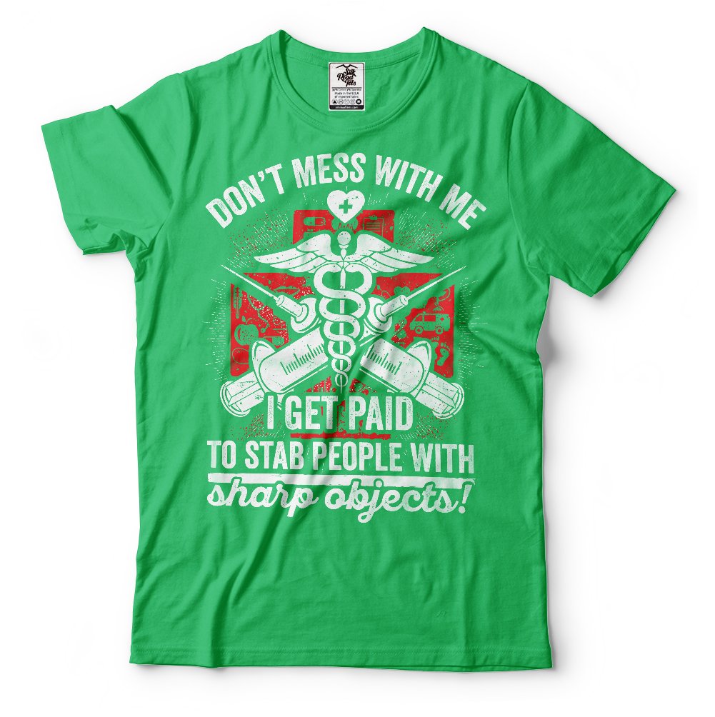 Funny Nurse Doctor Paramedic Medical Worker T-Shirt - Humorous Healthcare Apparel for Medical Professionals - Perfect for Hospitals, Clinics, and Casual Wear