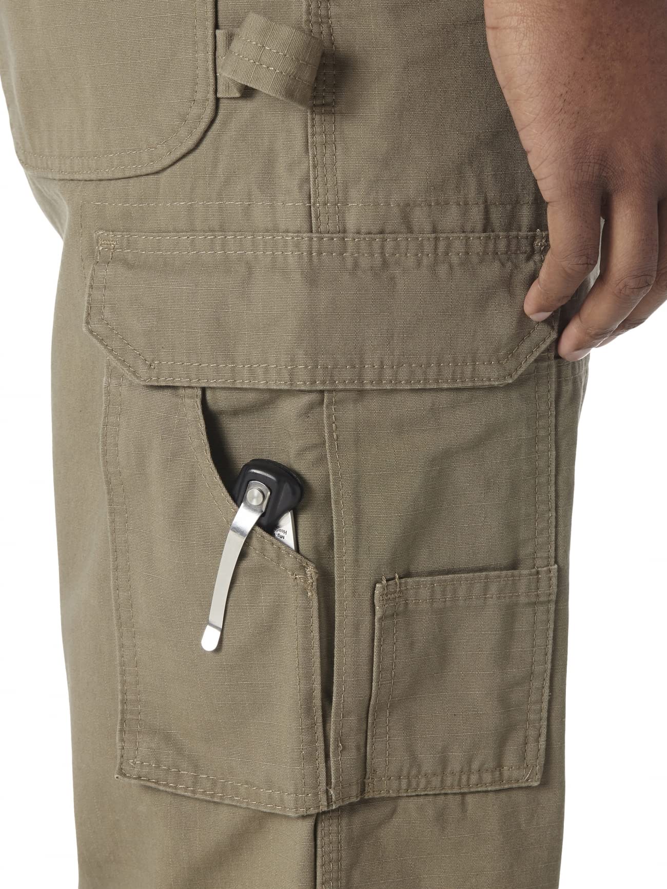 Wrangler Riggs Workwear Men's Lined Ranger Pants - Durable Work Pants for Construction, Outdoor & Heavy Duty Jobs