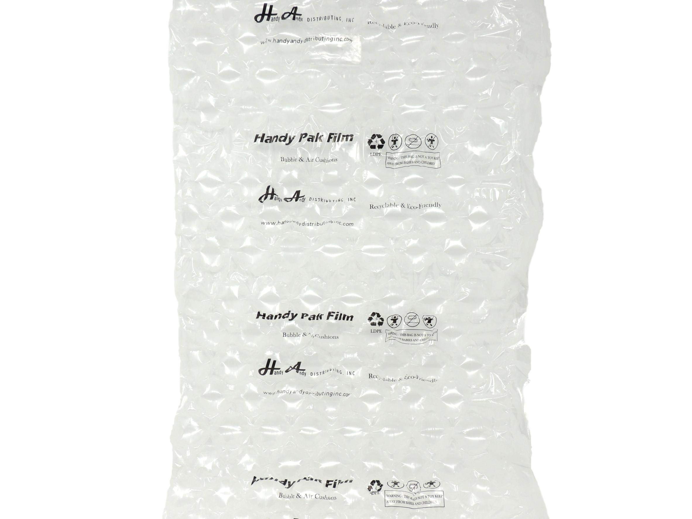 Quilt Air Bubble Pillow Cushion Film Roll - 984Ft/300M for Mini Pak'R, Handy Pak Mini & Pro Machines | Protective Packaging for Shipping Fragile Items, Electronics & Gifts