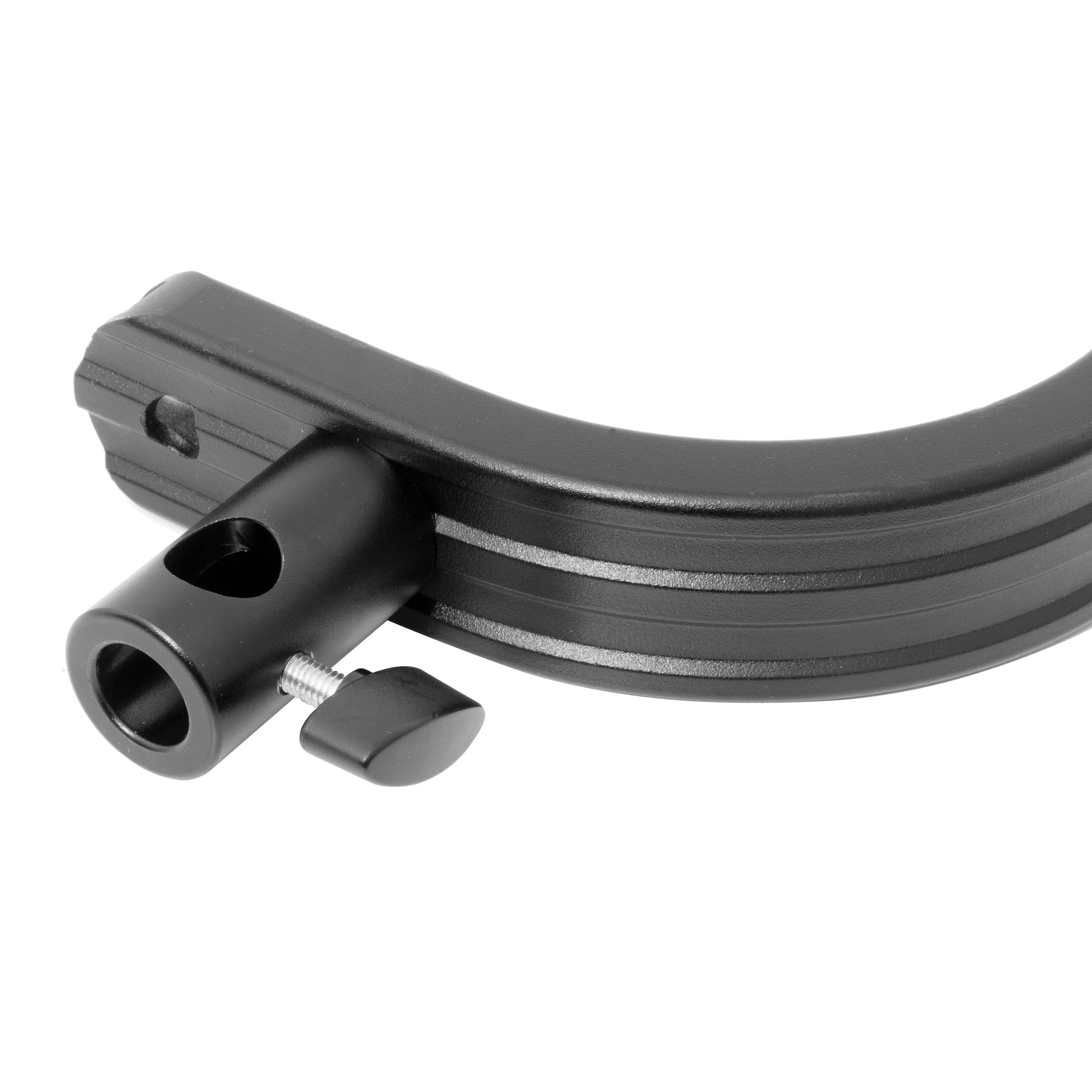 Heavy Duty Swivel Arm Mounting Bracket for Ceiling Lights - Adjustable 360° Rotation - Universal Fit for Recessed & Track Lighting (QT B01) - Perfect for Living Room, Kitchen & Commercial Spaces