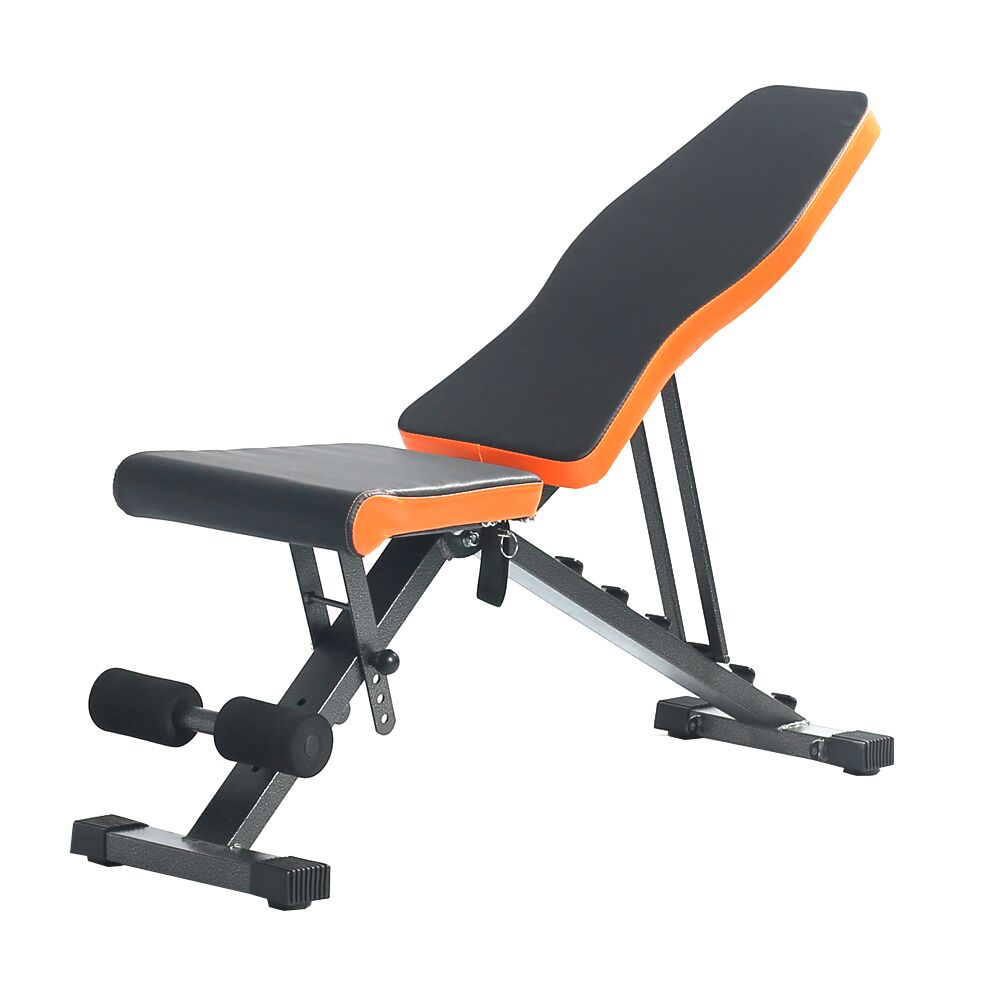 Foldable Adjustable Workout Bench for Home Gym - Dumbbell Exercise Bench with Incline/Decline - Perfect for Strength Training, Weight Lifting & Fitness Workouts