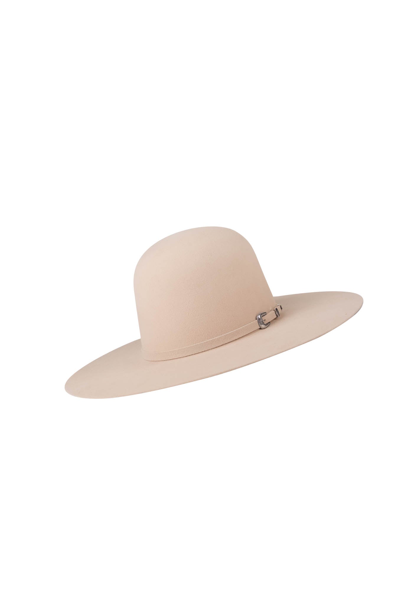 Rock'em 6X Silverbelly Beaver Blend Open Crown Felt Cowboy Hat for Men - Western Rodeo, Outdoor Rancher & Country Style Fashion Accessory