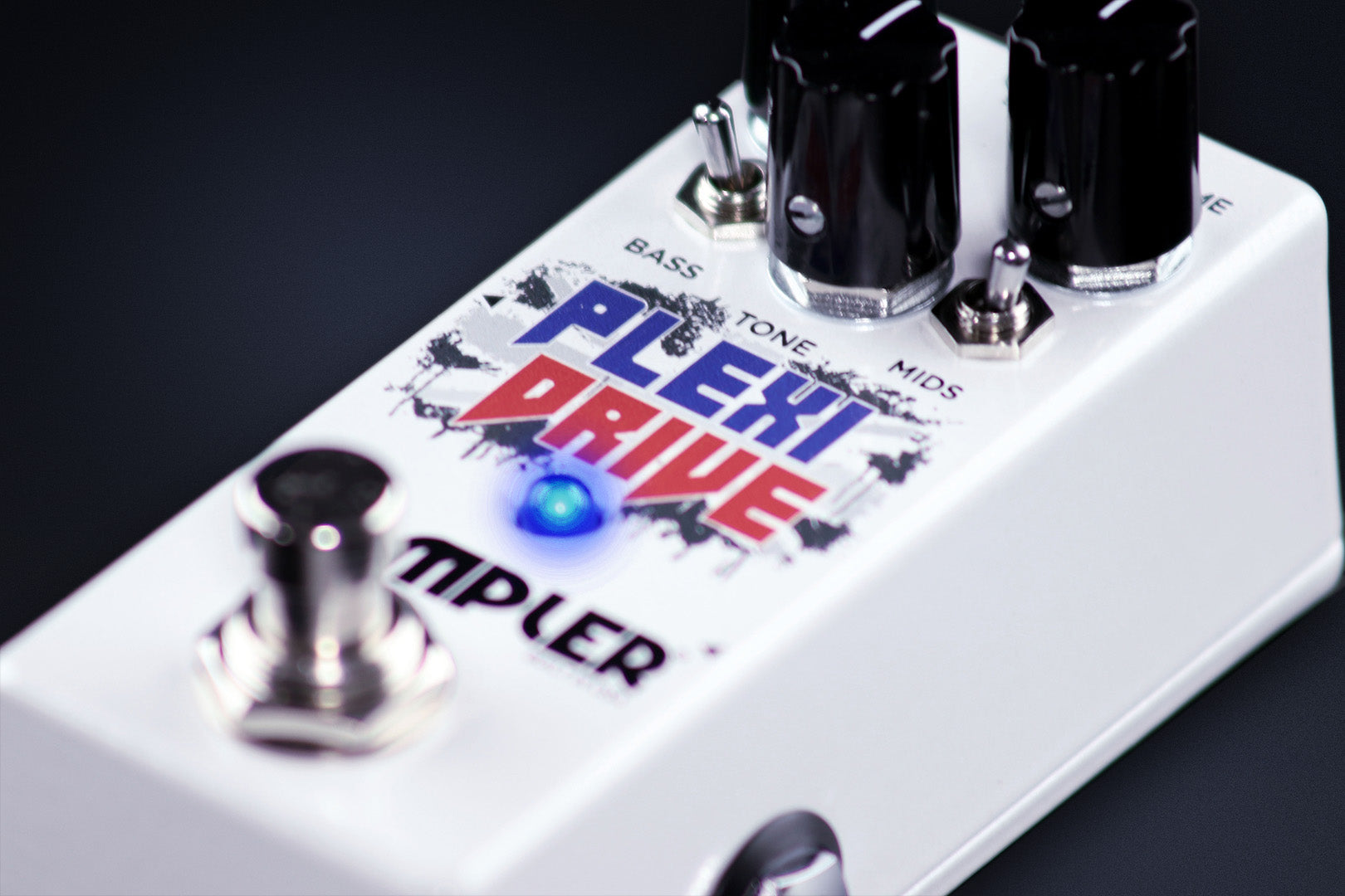 Wampler Plexi Drive Mini Overdrive Guitar Pedal - British-Inspired Tone for Blues & Rock - Perfect for Stage & Studio Use