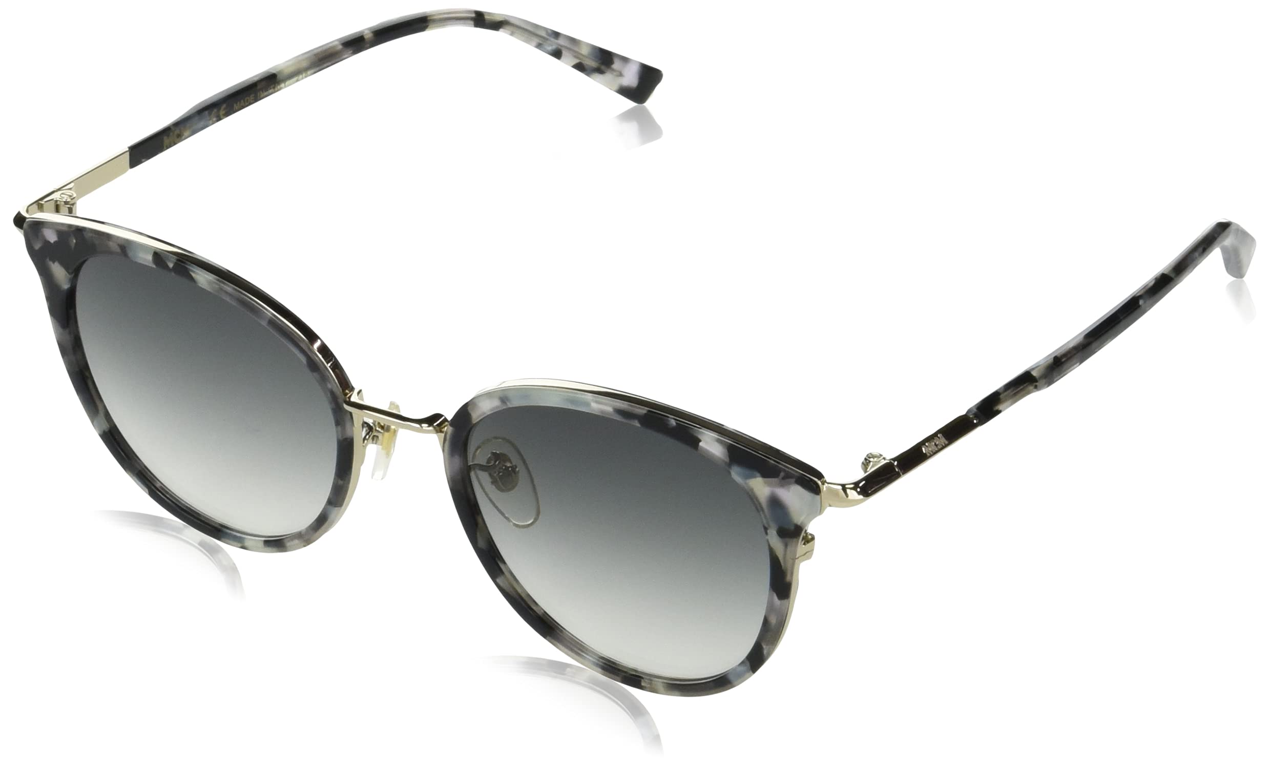 MCM 676 SA 033 Marble Grey Sunglasses for Women & Men - Luxury Designer Shades with UV Protection - Perfect for Outdoor Activities, Beach, Driving & Fashion Accessories