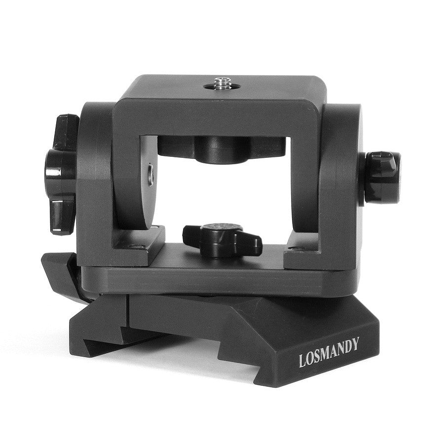 Losmandy DVCM2 Three Axis Camera Mount for D and V Series Plates - Professional DSLR & Video Stabilizer for Smooth Filming | Perfect for Vlogging, Travel Videos & Action Shots
