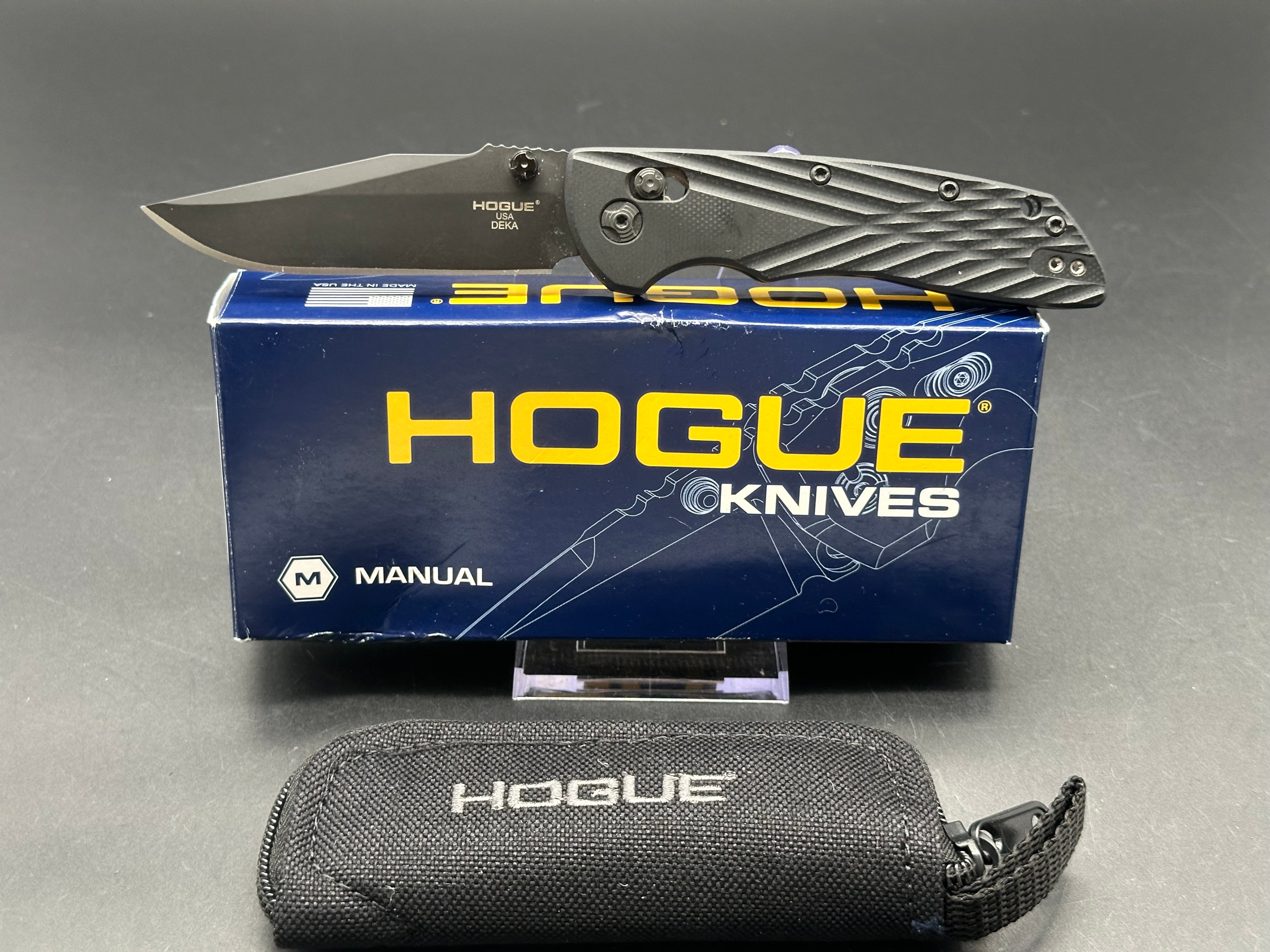 Hogue Deka Clip Point Folding Pocket Knife - 3.25