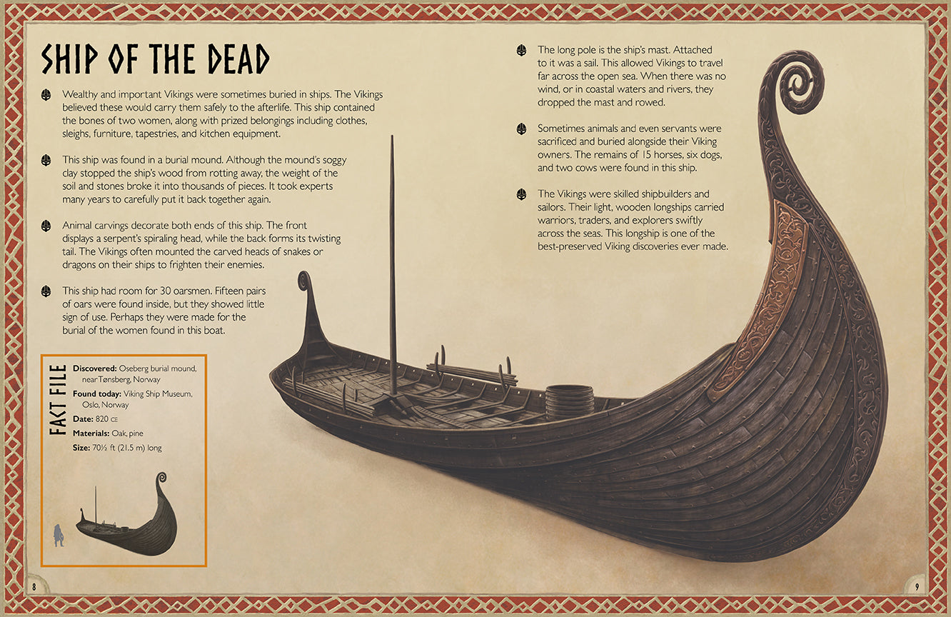 The Magnificent Book of Viking Treasures: Norse History, Mythology & Artifacts - Perfect for History Buffs, Collectors & Classroom Learning