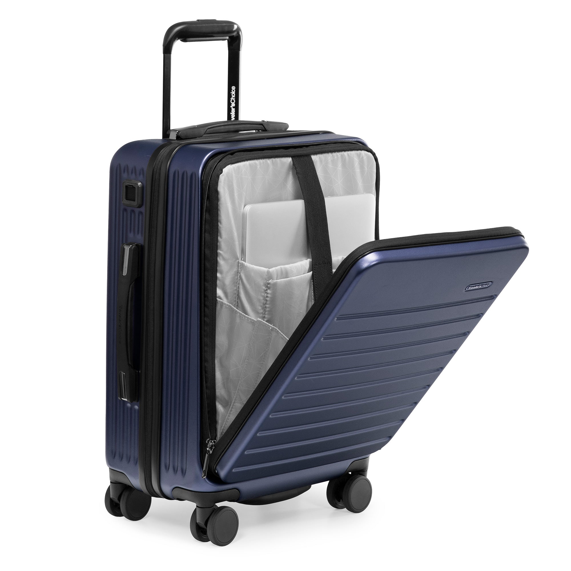 Mykel Front Pocket Carry On - Lightweight Travel Backpack with USB Charging Port for Men & Women - Perfect for Airplane, Business Trips & Commuting