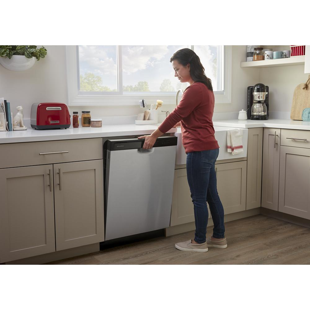 Amana ADB1400AMS Built-In Dishwasher with Triple Filter Wash System - Energy Efficient, Quiet Operation for Modern Kitchens | Perfect for Family Homes and Small Restaurants
