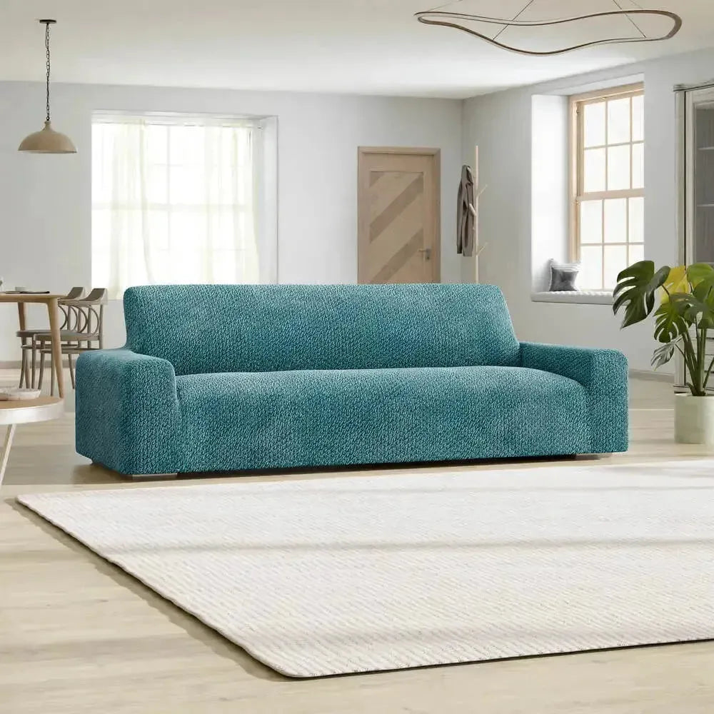 4-Seater Velvet Sofa Slipcover - Soft, Durable & Easy to Clean - Perfect for Living Room, Family Room & Home Theater