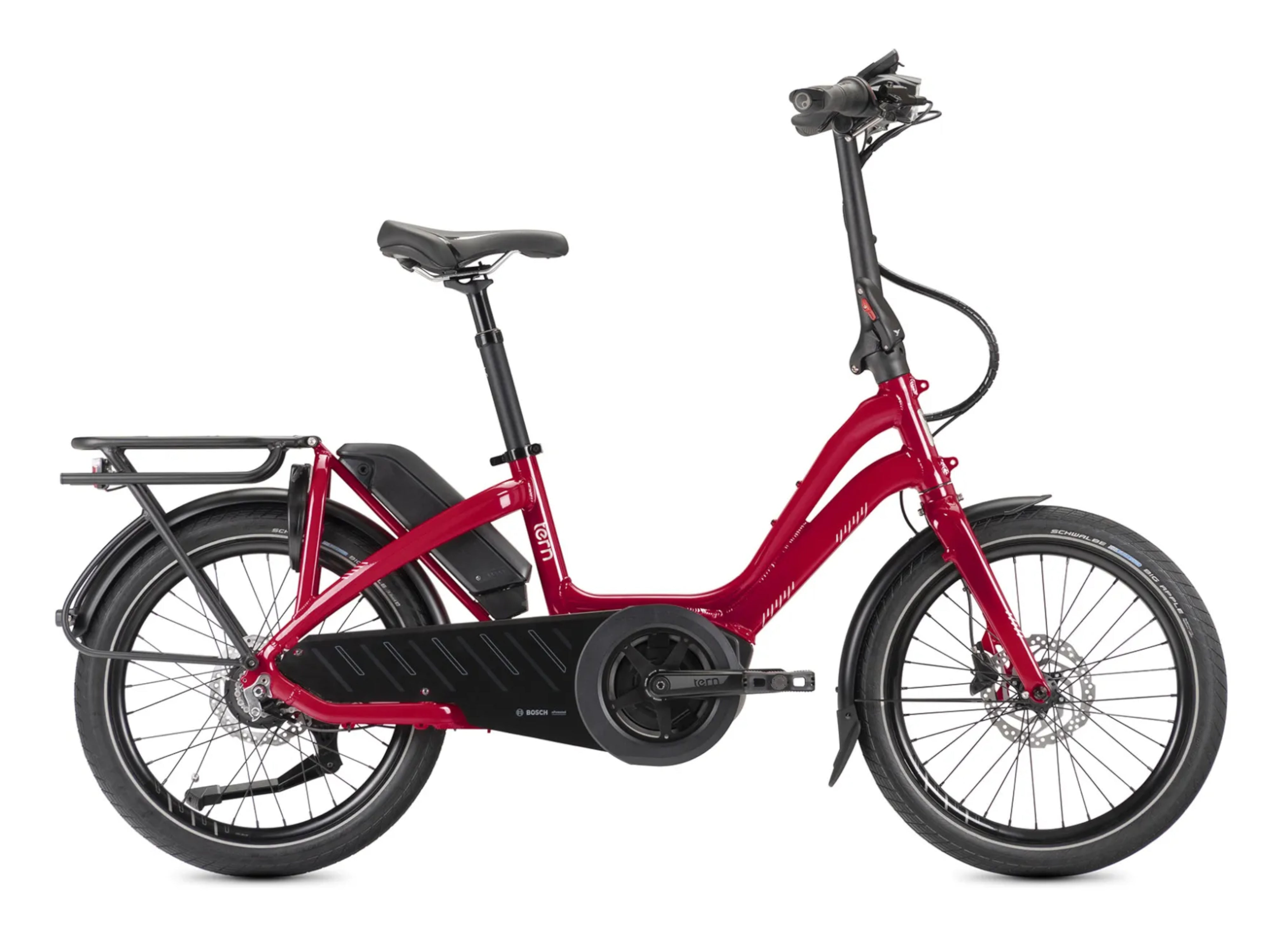Tern NBD P8I Folding Bike - Lightweight & Compact Commuter Bicycle for Urban Travel & Adventure | Perfect for City Riding, Public Transport & Storage