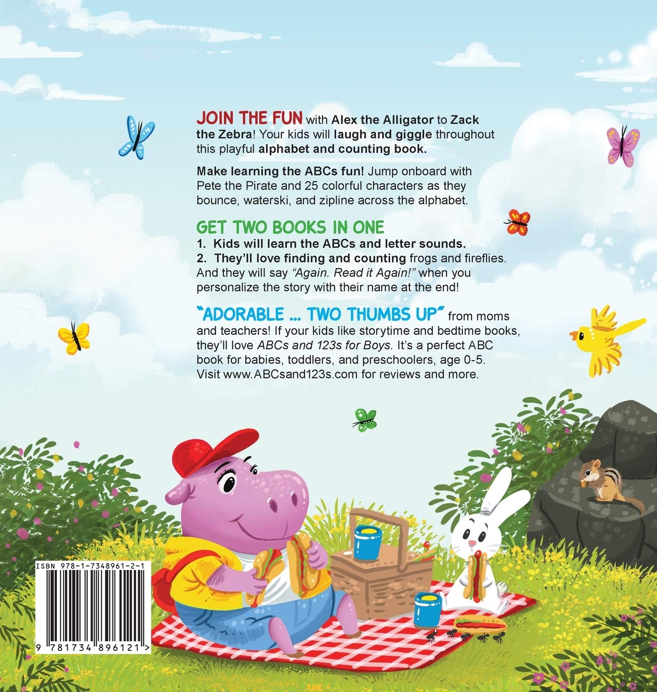 ABCs and 123s Alphabet Book for Boys - Fun Learning to Read & Count | Ages 0-6 | Baby Shower Gift, Toddler, Preschool, Homeschool, Kindergarten | Perfect for Early Childhood Education & Bedtime Stories
