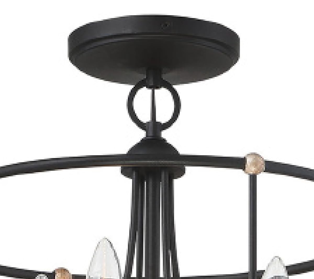 Minka Lavery 1049-677 Westchester County 4-Light Semi Flush Mount Ceiling Light - 15