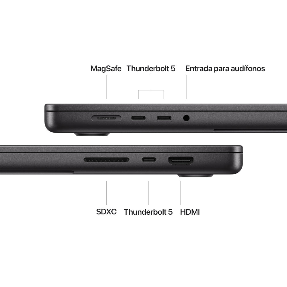 Apple MacBook Pro 16-inch Laptop with M4 Pro Chip - 14-Core CPU & 20-Core GPU, 512GB SSD, Space Gray - Perfect for Graphic Design, Video Editing & Professional Work