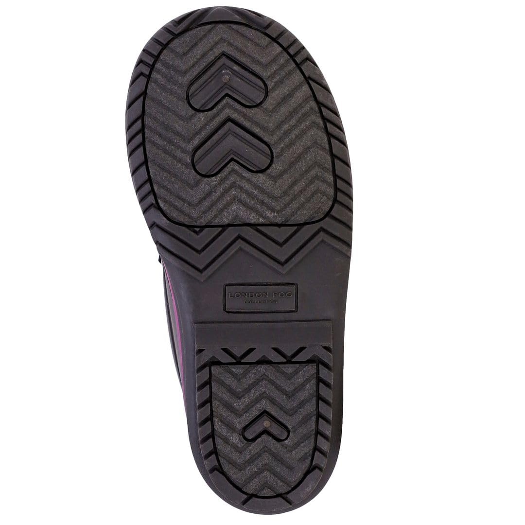 London Fog Girls' Warm Lined Snow Boots for Winter & Cold Weather