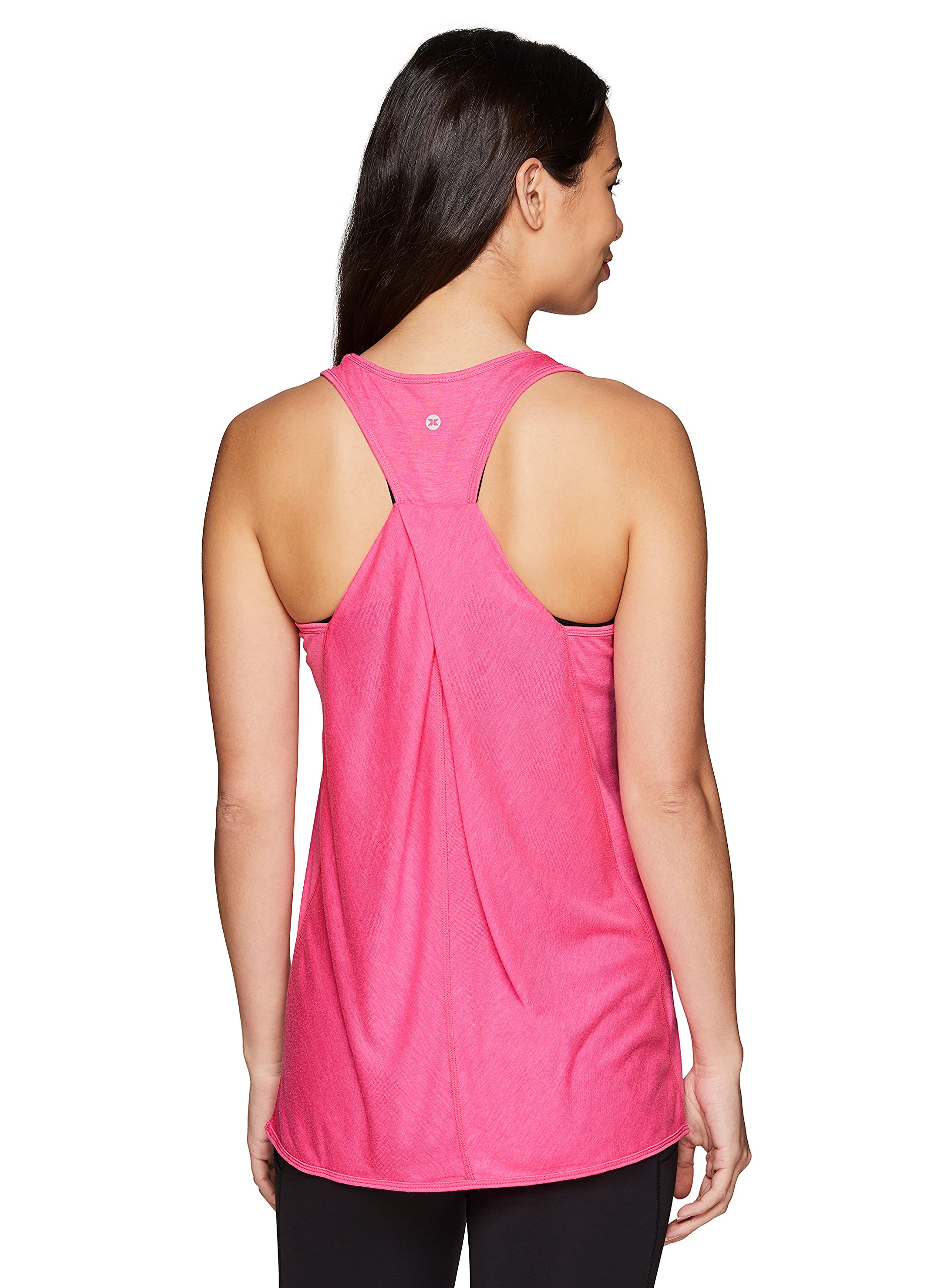 RBX Active Women's Flowy Yoga Tank Top with Back Detail - Breathable Workout Shirt for Yoga, Gym & Running | Comfortable Athletic Wear for Women