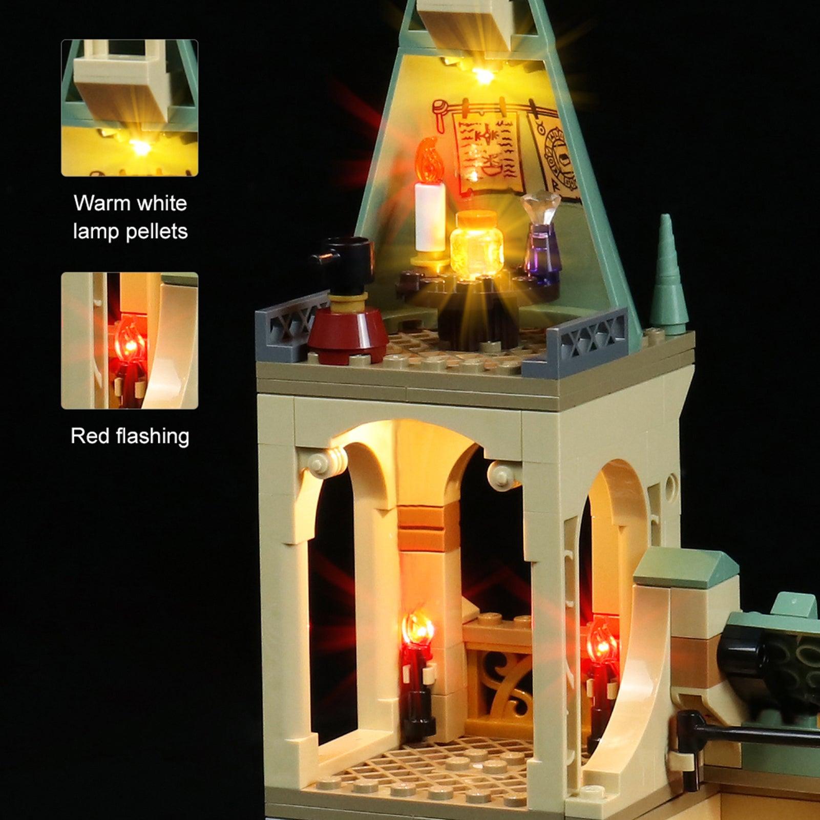 LEGO Harry Potter Fluffy Encounter 76387 Light Kit - LED Lighting Set for LEGO Hogwarts Castle Building Blocks - Perfect for Display & Nighttime Play