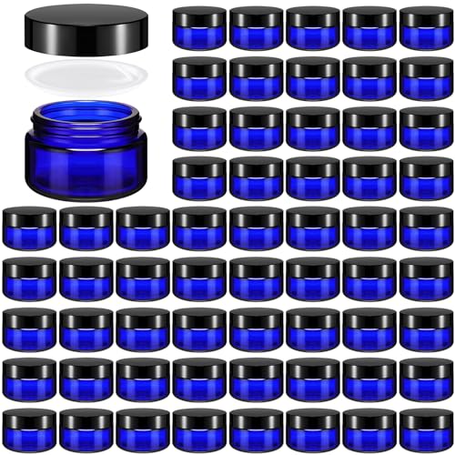 Cobalt Blue, Black Lid