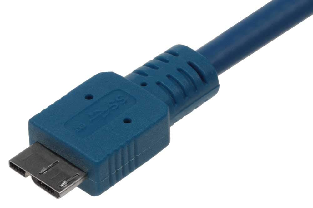 6ft USB 3.0 A Male to Micro B Male Cable - High Speed Data Transfer & Charging Cord - 28AWG Durable Wire for Printers, External Hard Drives, Network Hubs & More - Perfect for Office, Home & Tech Setup