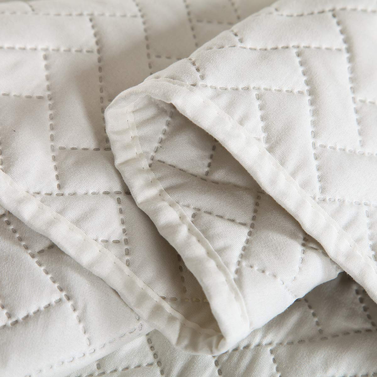 MERRY HOME King Quilt Set - 3-Piece Lightweight Summer Bedding 92