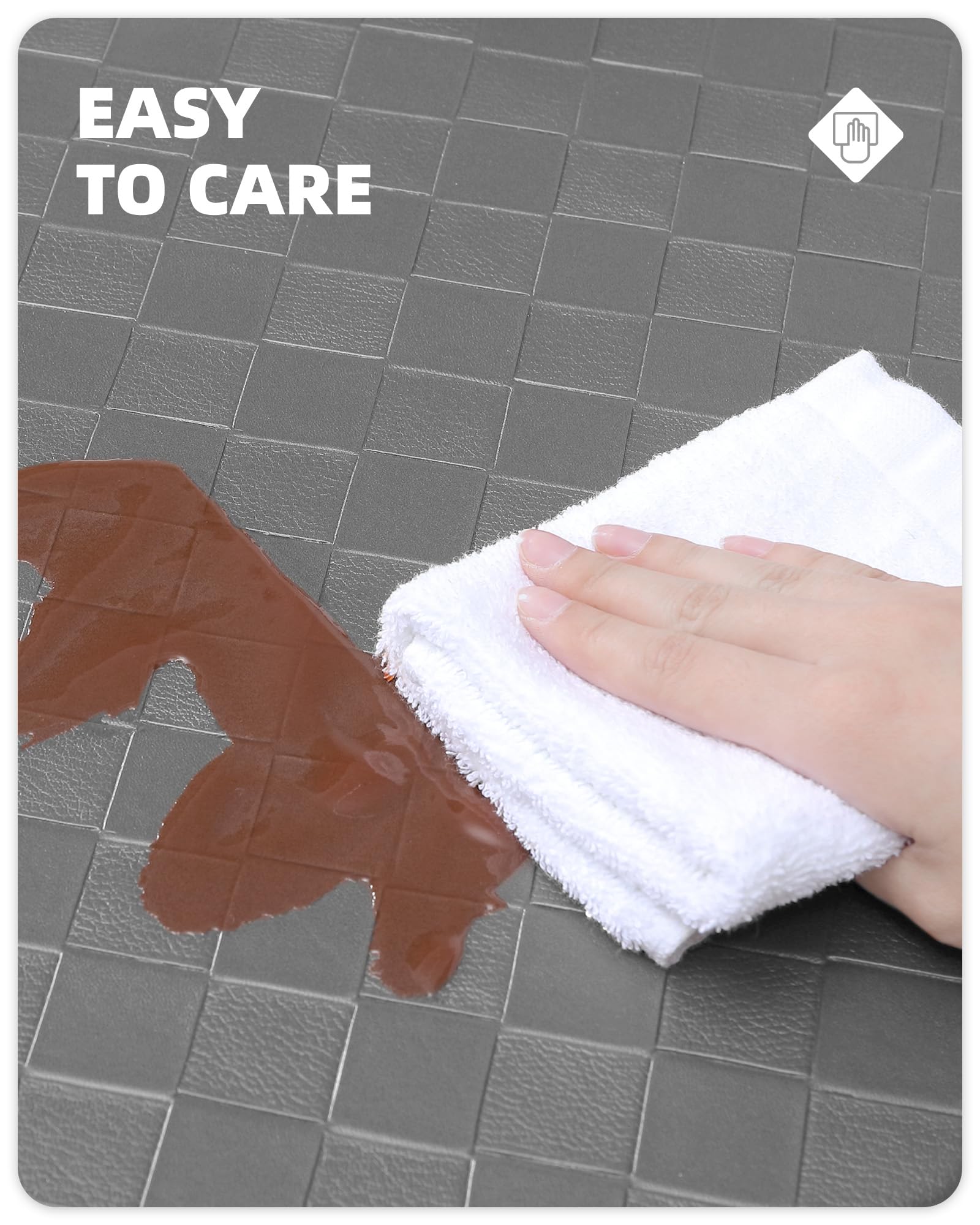 Anti-Fatigue Non-Slip Kitchen Floor Mat - Cushioned Foam Standing Comfort, 17