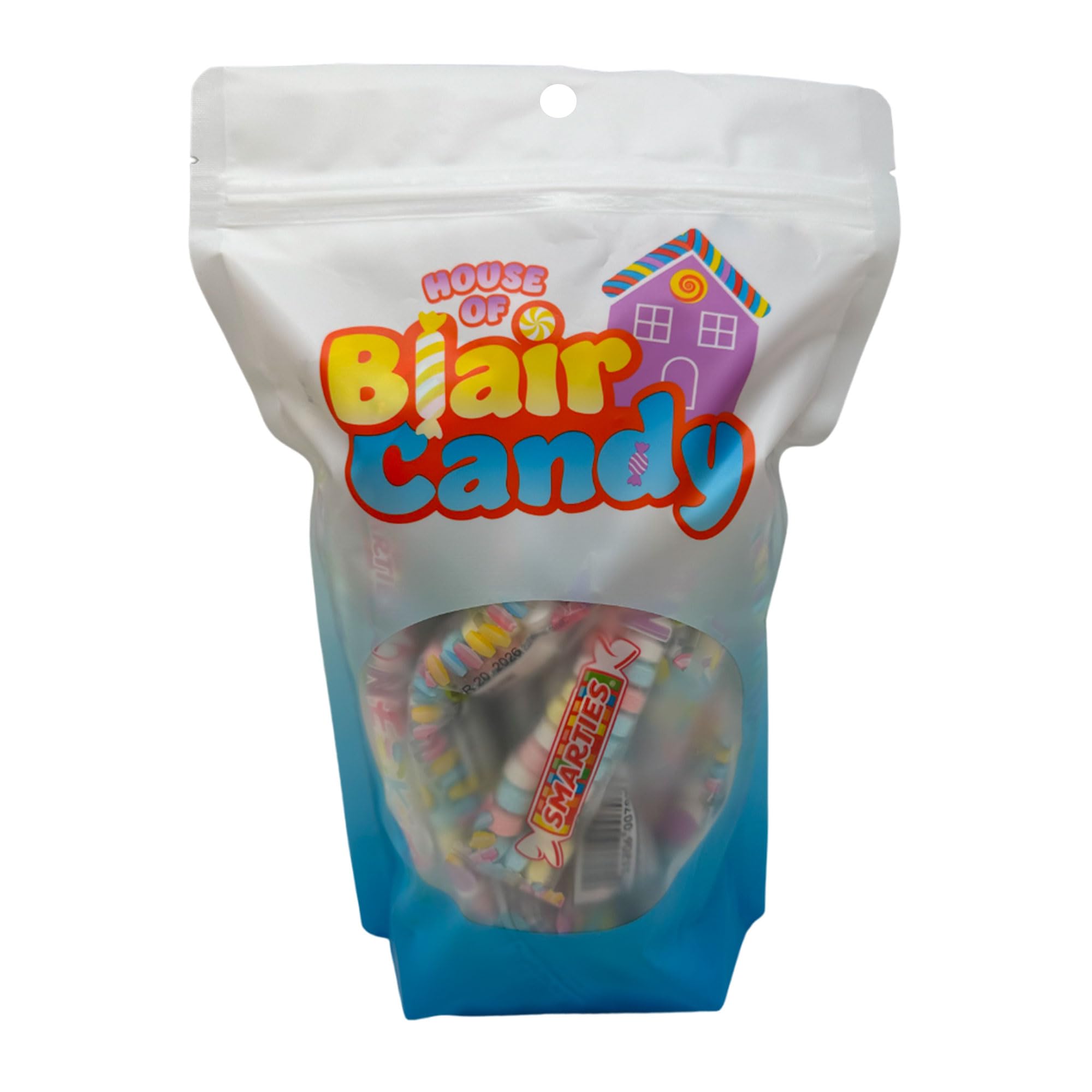 Smarties Candy Necklace - 25ct Resealable Bag - Classic Flavors for Parties & Gifts