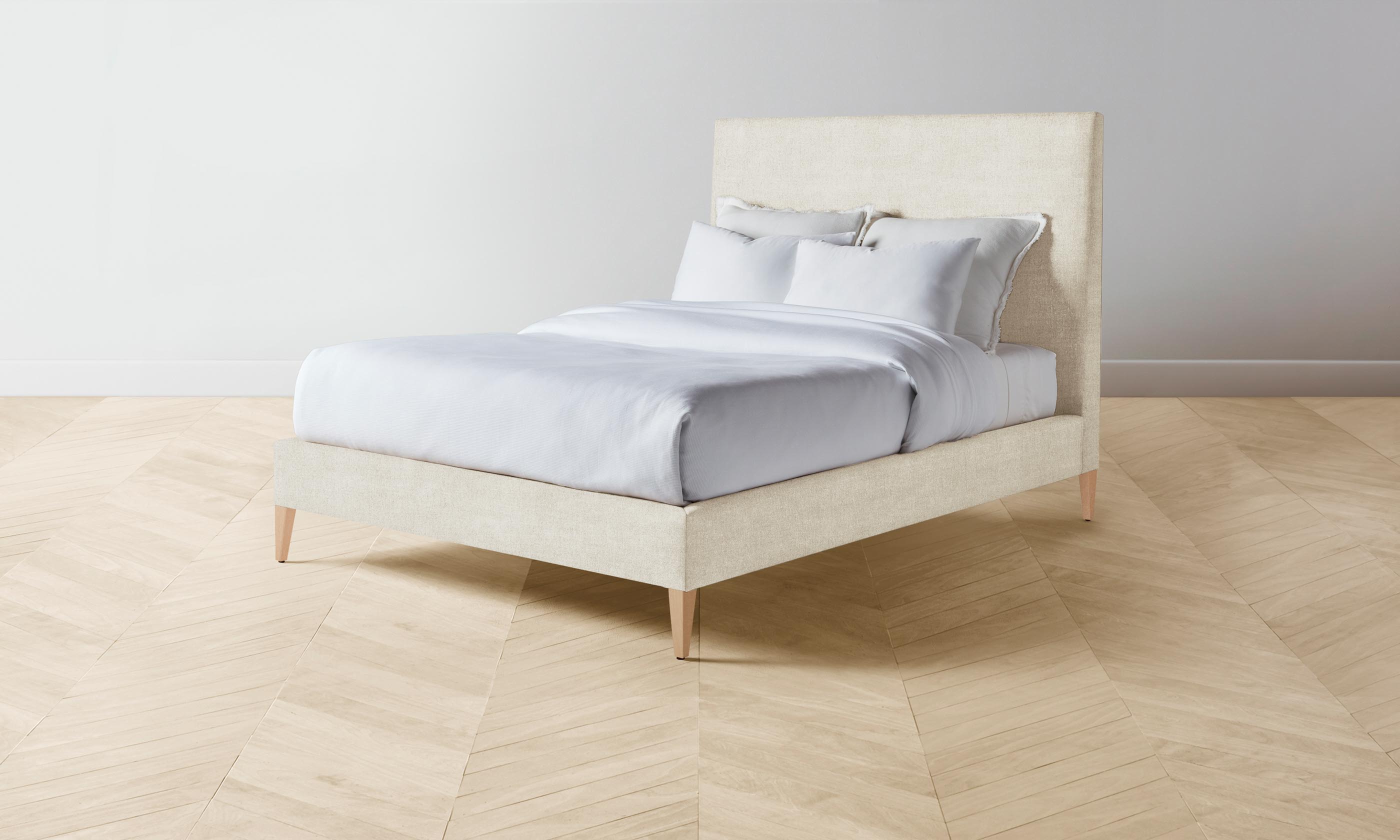 The Essex Bed - Premium Performance Mélange Weave Shell for Luxurious Bedroom Comfort | Perfect for Master Suites, Guest Rooms & Modern Home Decor
