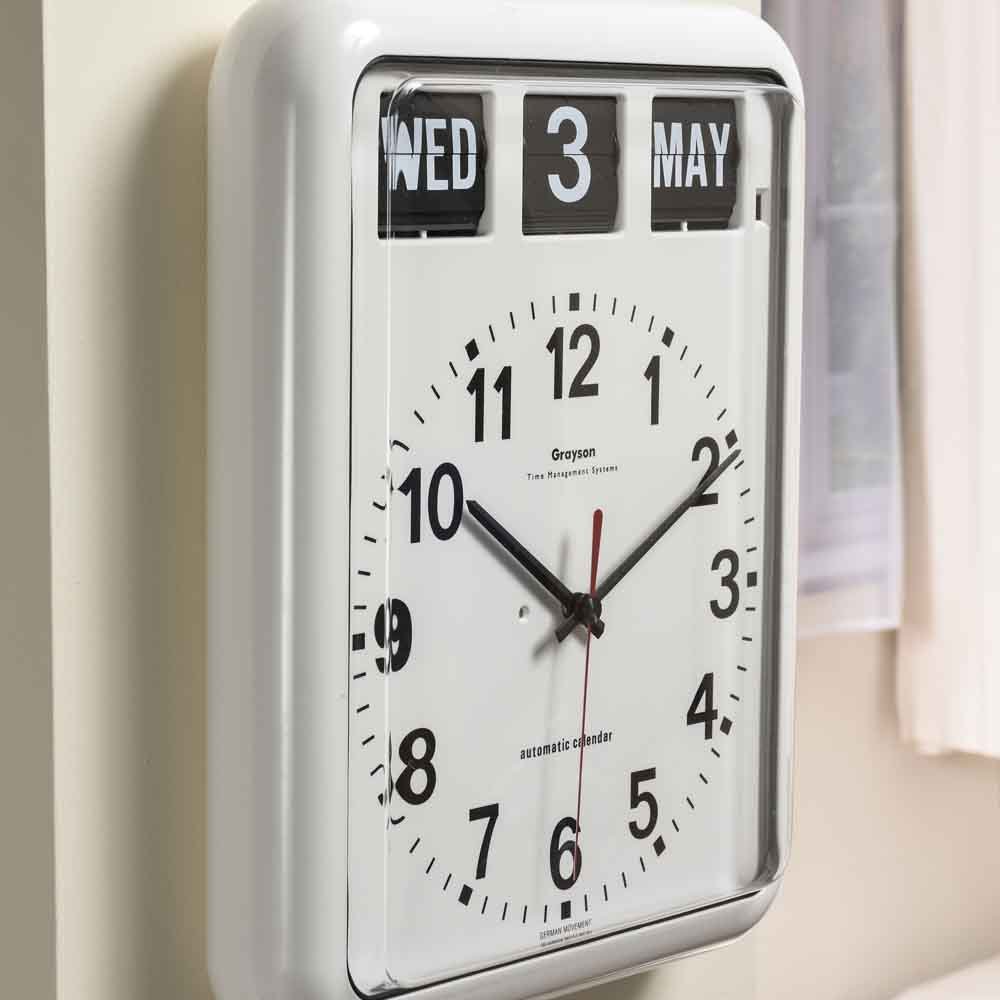 Large Analogue Wall Clock with Easy-to-Read Numbers | Perfect for Seniors & Vision Impaired | Ideal for Home, Office & Classroom Use