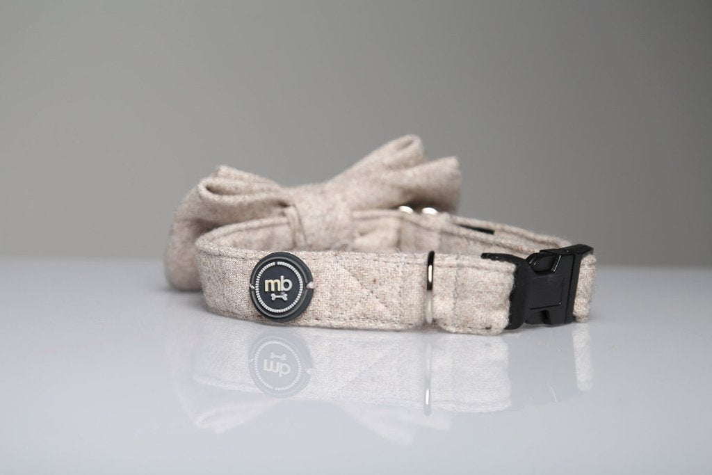 MaxBone Wilhelmina Dog Bow Tie - Stylish Pet Accessory for Small & Medium Dogs - Perfect for Weddings, Parties & Photo Shoots