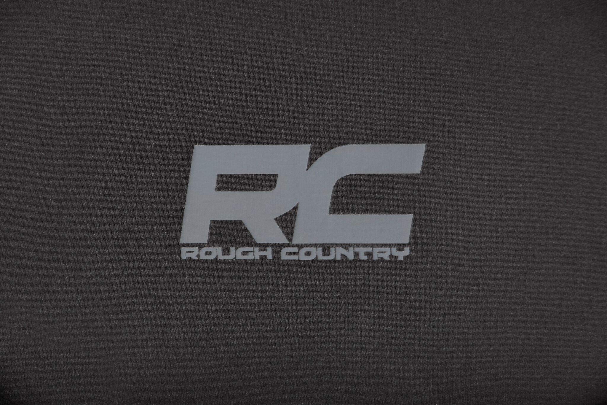 Rough Country Neoprene Seat Covers for Jeep Wrangler TJ (2003-2006) & Unlimited (2004-2006) - Waterproof, UV Resistant, Foam Padded Front & Rear Seat Protectors - Perfect for Off-Roading, Camping & Outdoor Adventures