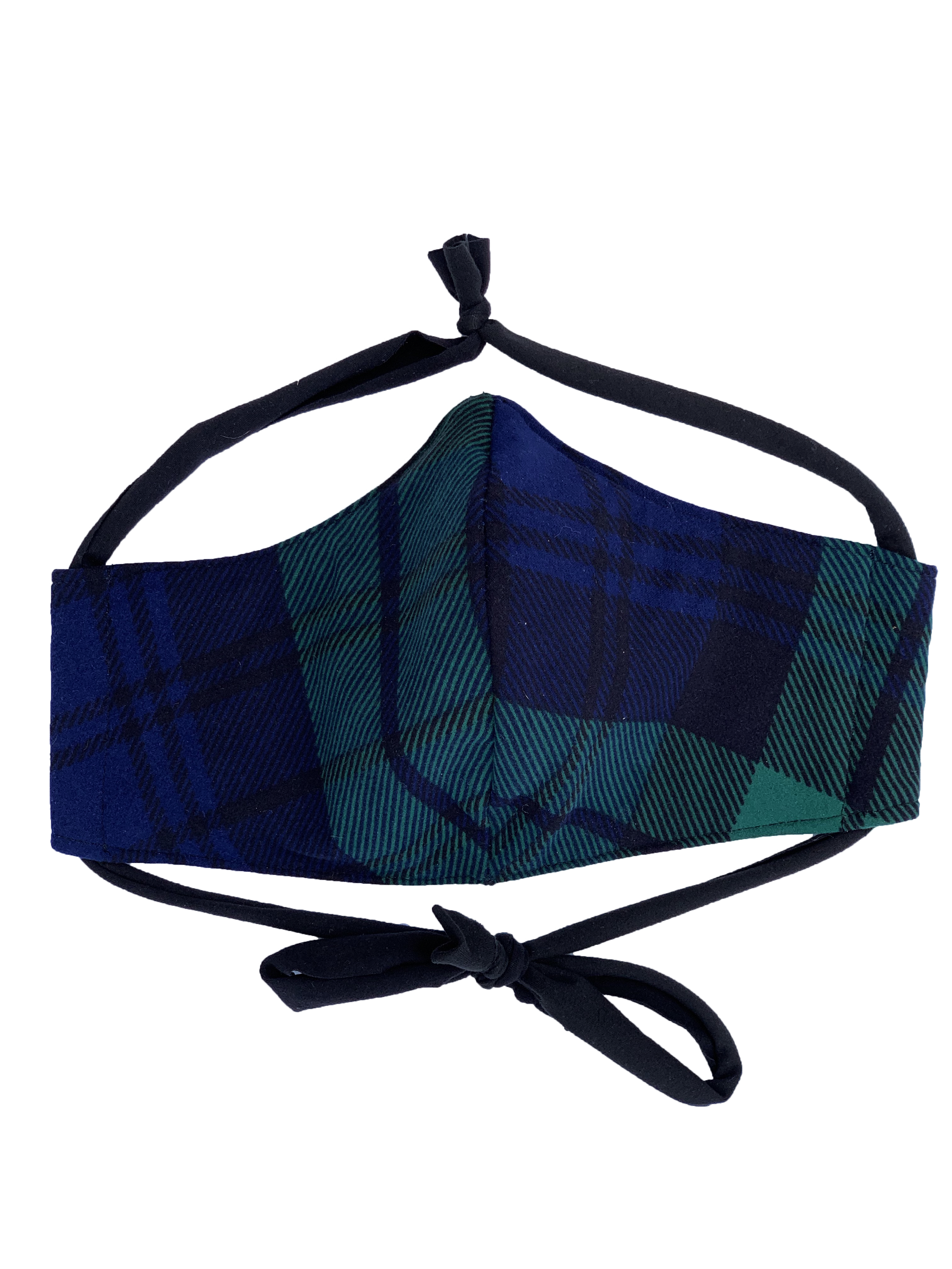 Black Watch Tartan Face Mask - Reusable & Breathable Cloth Mask for Men & Women - Perfect for Outdoor Activities, Travel, and Daily Protection
