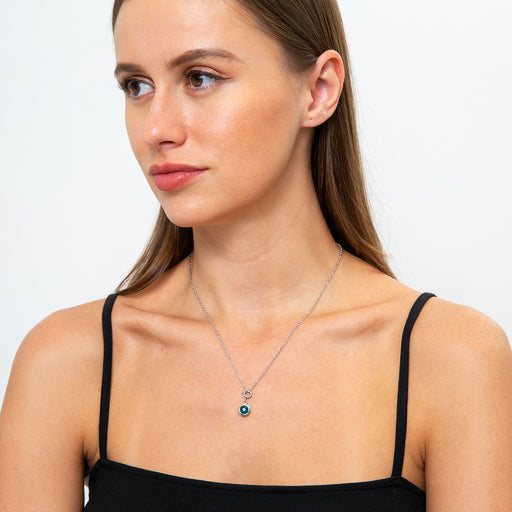 Birthstone Necklace for Women - Personalized Anniversary & Birthday Gift for Girlfriend - Perfect for Valentine's Day, Mother's Day & Special Occasions