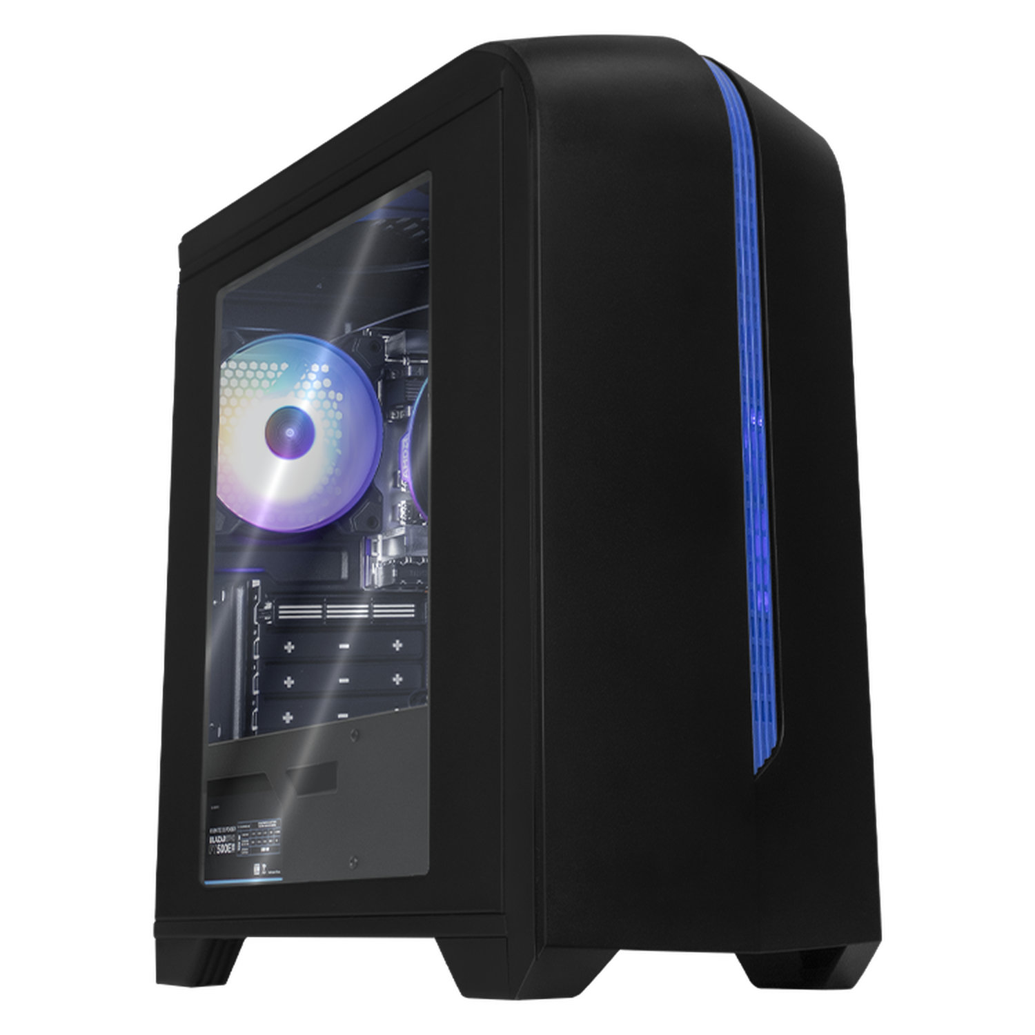 Xtreme PC Gaming Desktop - AMD Radeon Vega Ryzen 3 3200G, 16GB RAM, 240GB SSD, WiFi, Blue LED - Perfect for Esports, Streaming & High-Performance Gaming