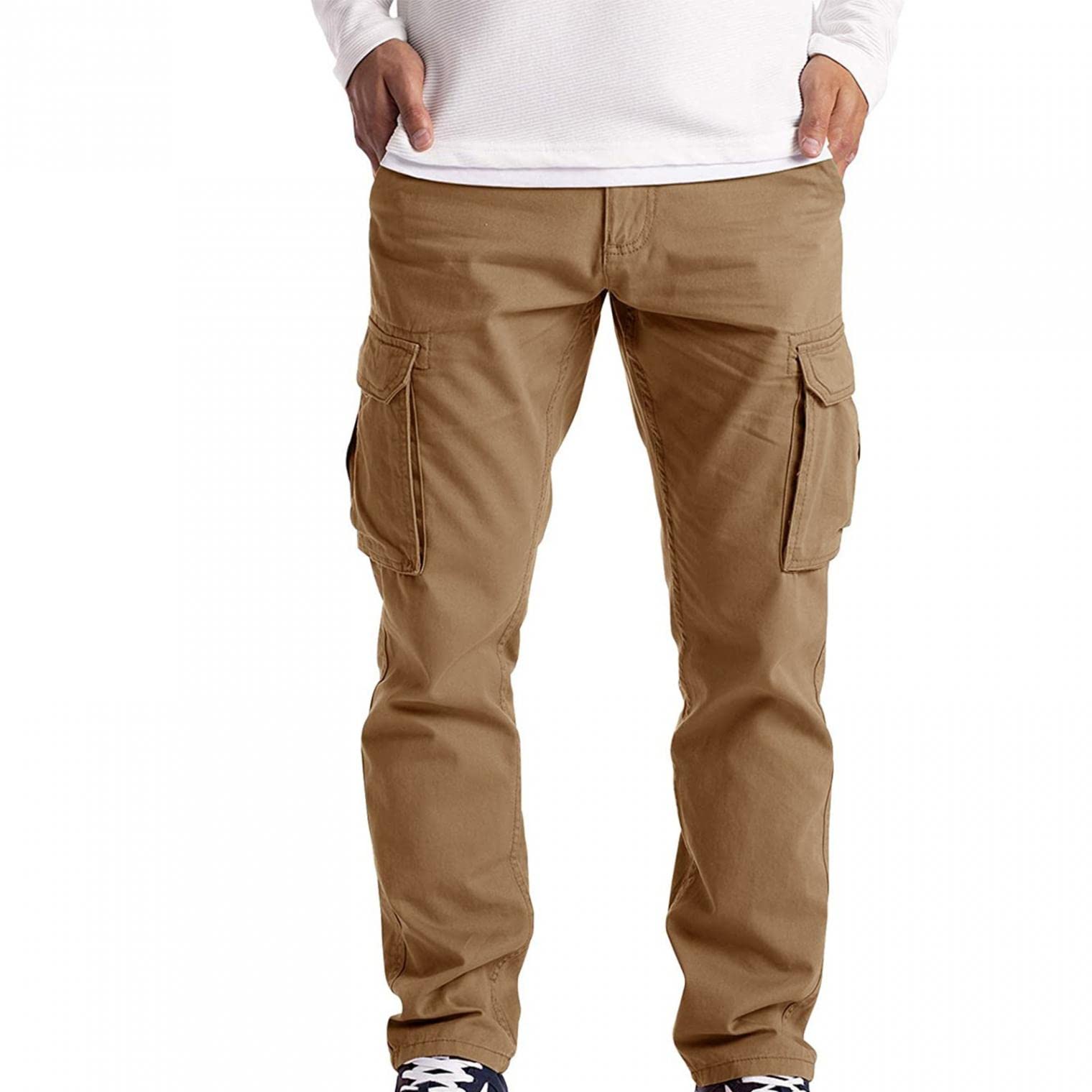 **NOLDARES Men's Fleece-Lined Sweatpants with Pockets & Drawstring - Comfortable Yoga & Track Pants for Casual Wear, Lounge & Workout**    *(Perfect for Home, Gym, Running, Travel & Everyday Relaxation)*