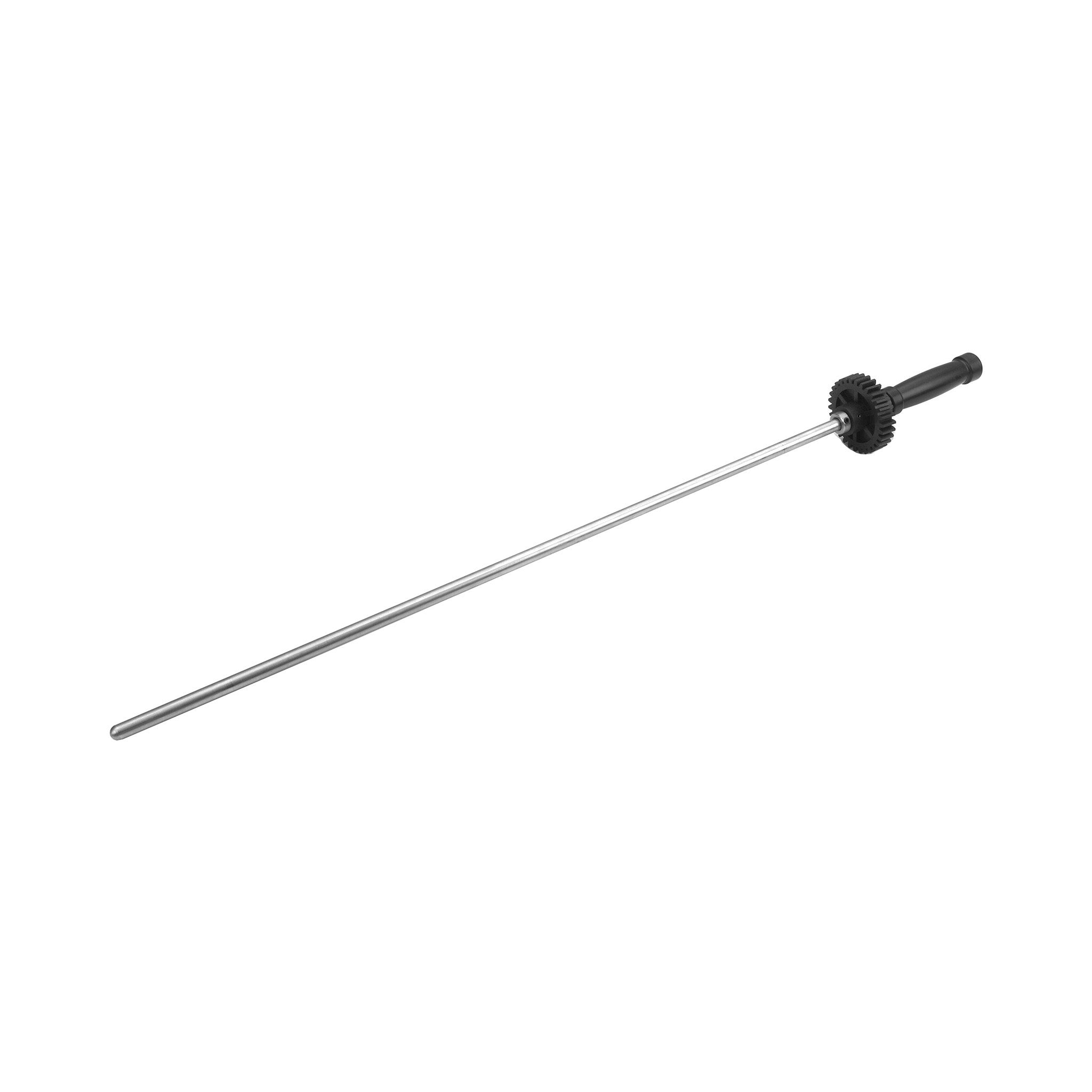25026 Spit with No Skewer - 43 Inch Heavy Duty Rotisserie Spit Rod for Outdoor Grilling, BBQ, and Camping | Perfect for Roasting Chicken, Turkey, and Large Cuts of Meat