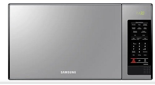 Samsung MG402MADXBB 40L Black Glass Mirror Grill Microwave Oven 220V - Perfect for Home Kitchen, Small Apartments & Office Use