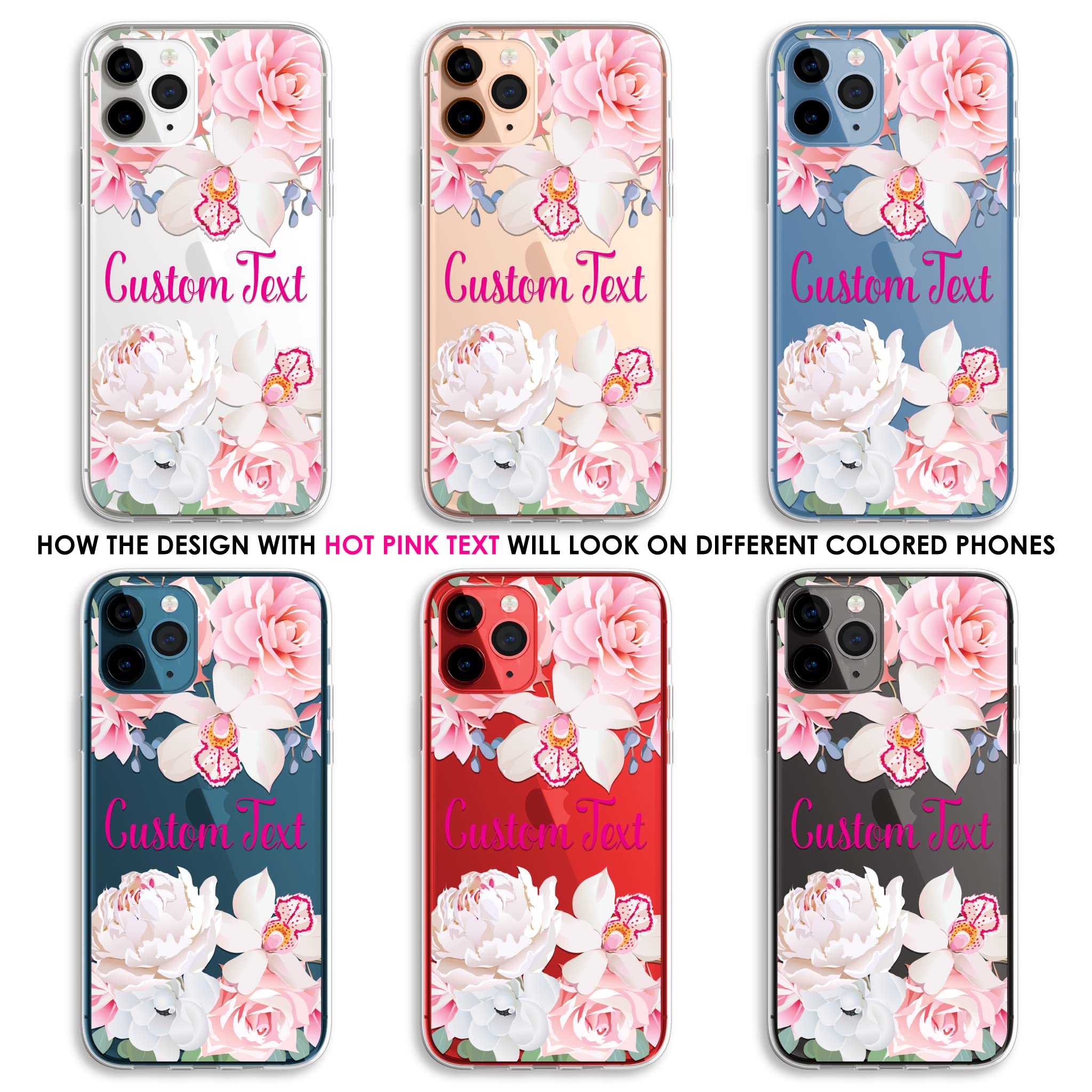Custom Monogram Personalized Phone Case for iPhone 16/15/14/13/12 Mini - Durable Protective Cover with Unique Name Design | Perfect Gift for Birthday, Anniversary & Daily Use