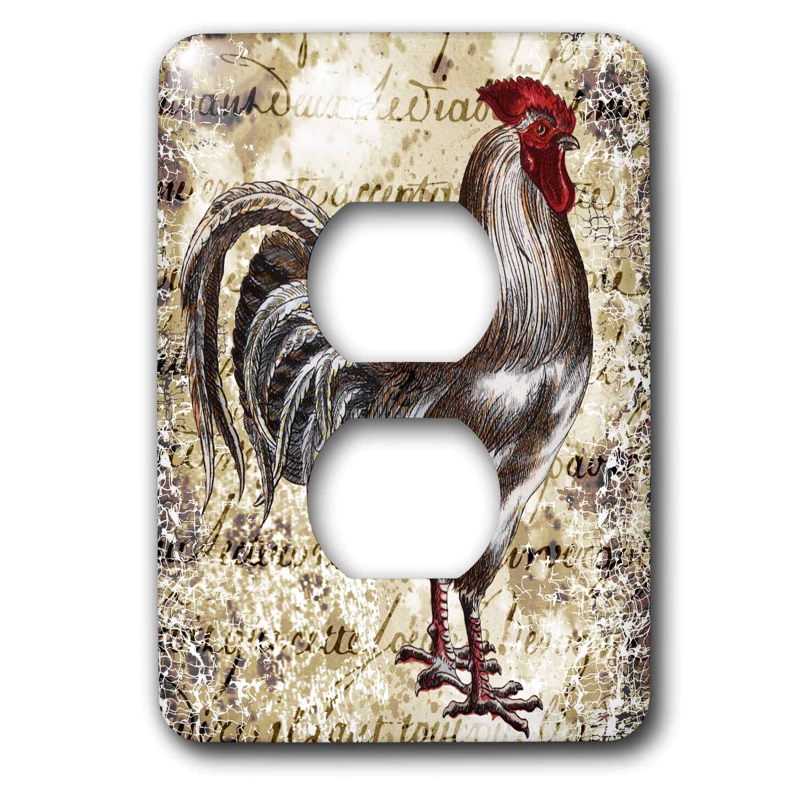 3D Rose Light Switch Cover - Decorative & Durable for Home Decor