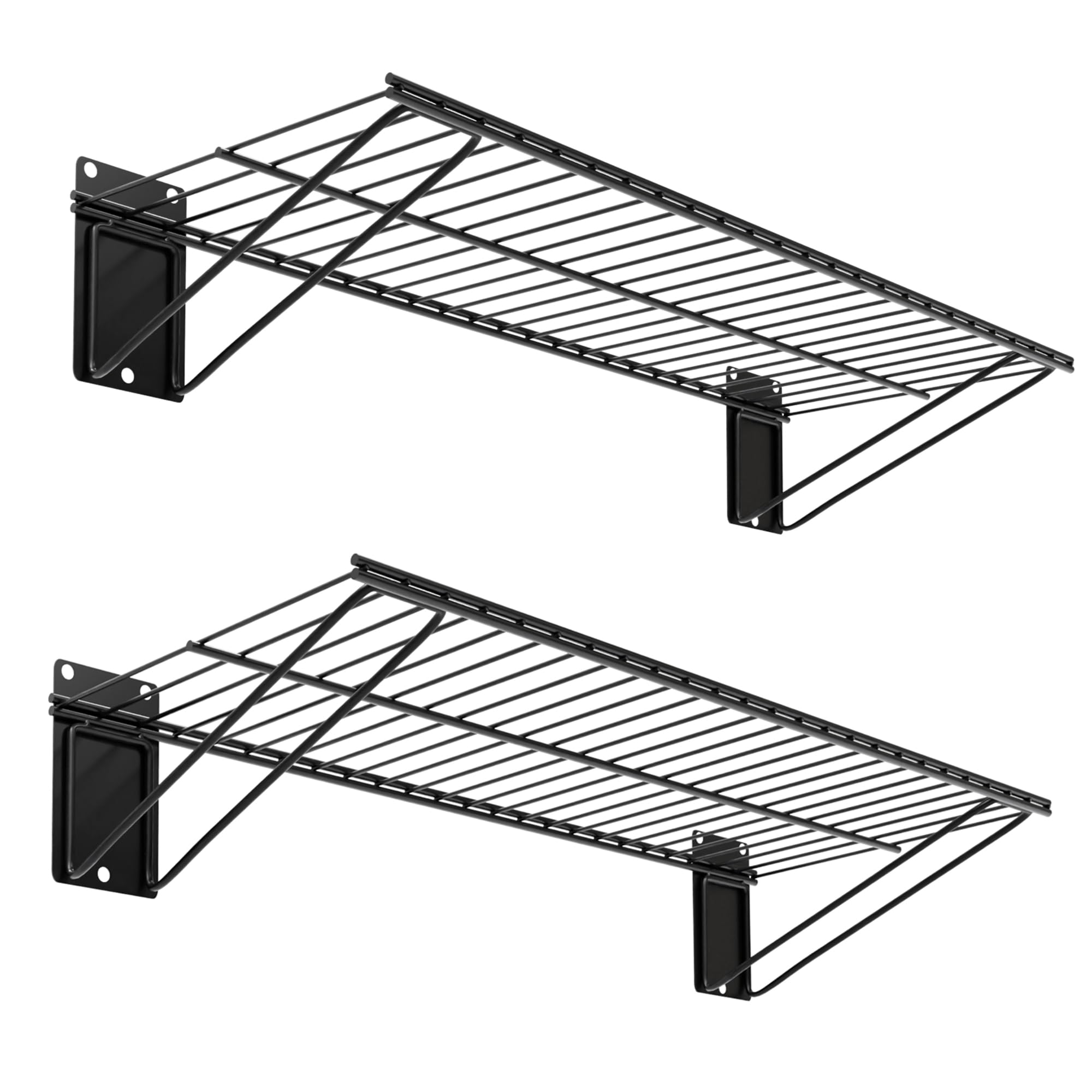 Heavy Duty Metal Wall Shelf 24