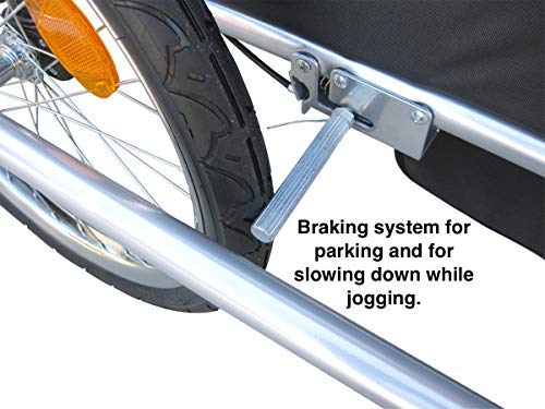 Booyah Strollers II - Convertible Baby Bike Trailer & Stroller for Toddlers | Lightweight, Durable & Safe | Perfect for Outdoor Adventures, Jogging & Family Walks