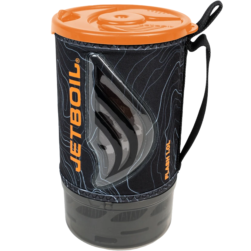 Jetboil Flash Java 1.0L Topo Camping Stove - Portable Cooking System for Backpacking, Hiking & Outdoor Adventures - Compact & Fast Boiling Water for Coffee, Tea & Meals