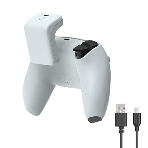 Rii Rechargeable 2000mAh Battery Pack with LED Indicator & USB Type-C Cable for PS5 DualSense Controller - Play & Charge Kit for Extended Gaming Sessions