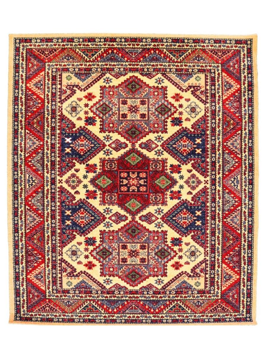 Premium Handmade Kazak Rug 8.2'x6.6' - Authentic Turkish Wool Carpet for Living Room, Bedroom & Home Decor