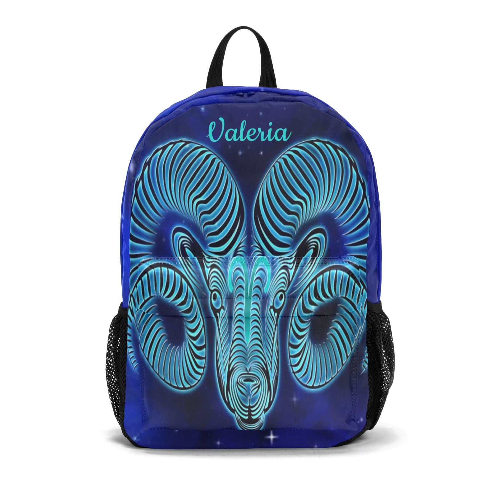 Aries Constellation Name Backpack - Stylish Shoulder Bag for Women & Men - Perfect for Sports, Travel & Everyday Use