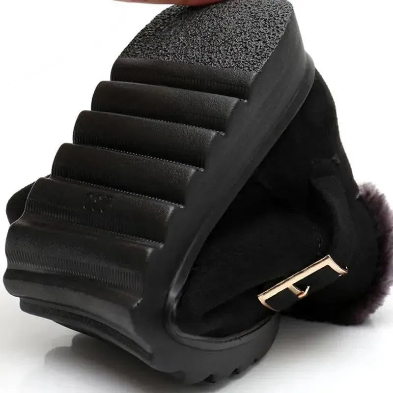 Women's Cozy Plush Snow Boots - Waterproof Winter Boots for Women - Warm & Comfortable Snow Shoes for Cold Weather - Perfect for Snowy Days, Outdoor Activities & Winter Fashion